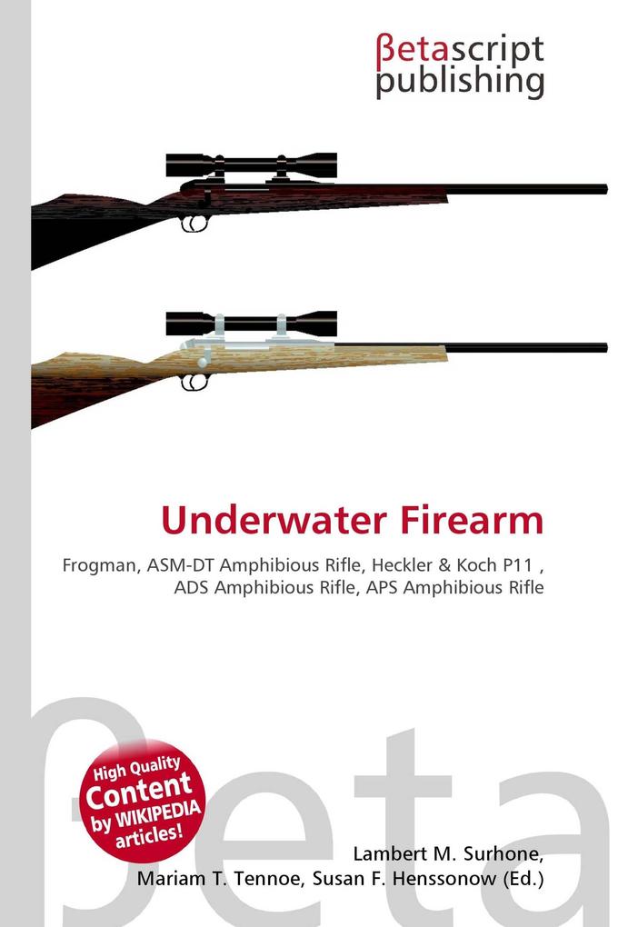Underwater Firearm