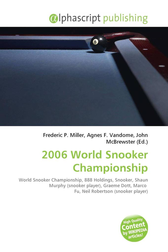 2006 World Snooker Championship