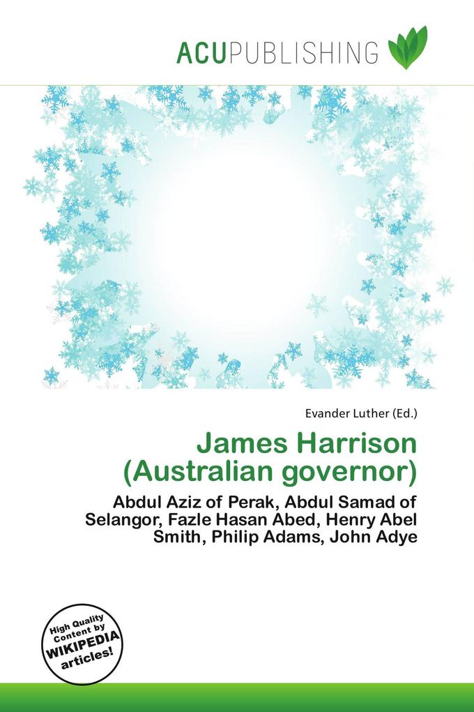 James Harrison (Australian governor)