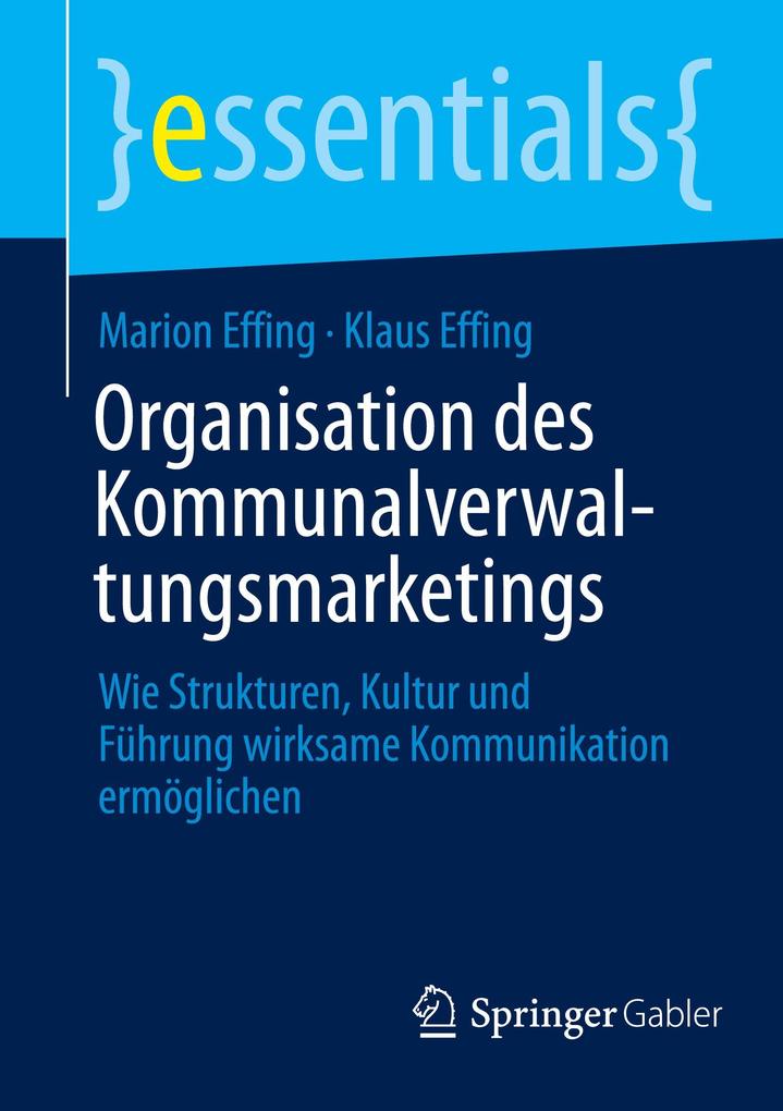 Organisation des Kommunalverwaltungsmarketings