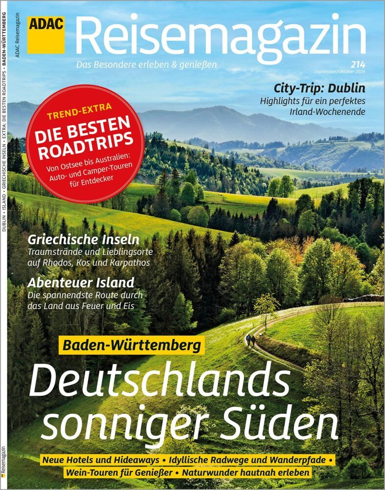 Graefe Und Unzer Verlag Adac Reisemagazin Mit Titelthema Deutschlands Sonniger Süden - Baden-Württemberg