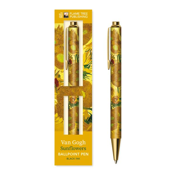Premium Kugelschreiber: Vincent van Gogh Sonnenblumen
