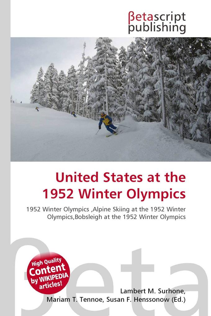 United States at the 1952 Winter Olympics