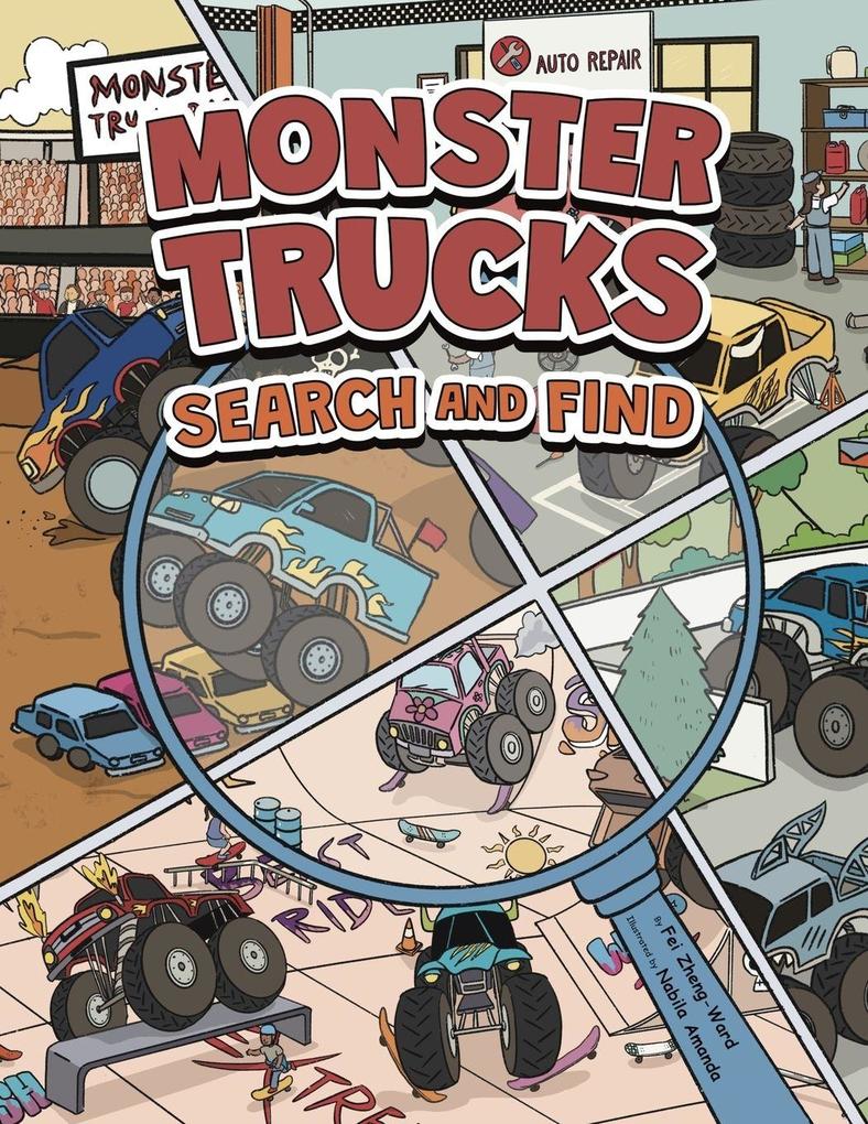 Monster Trucks Search and Find