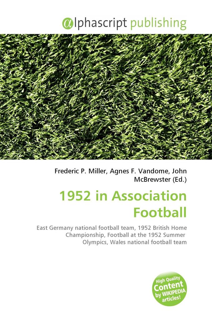 1952 in Association Football