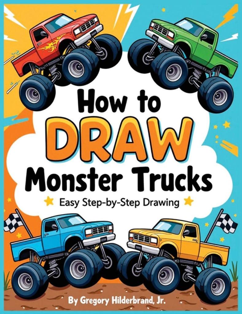 How to Draw Monster Trucks