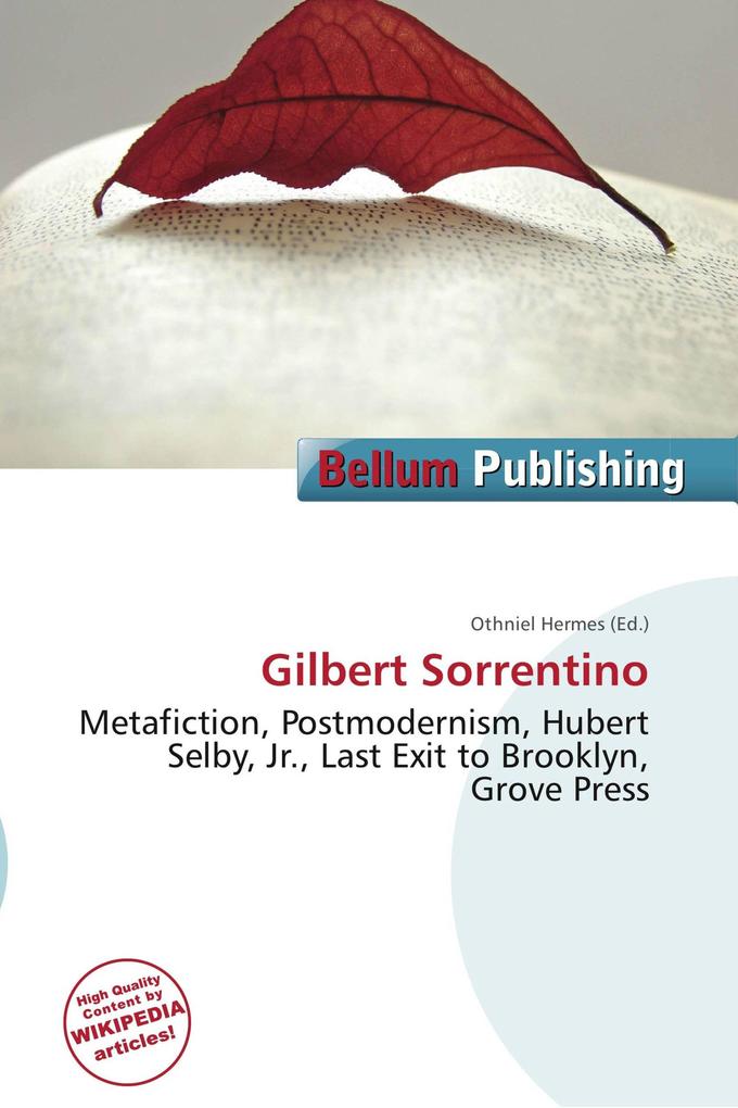 Gilbert Sorrentino