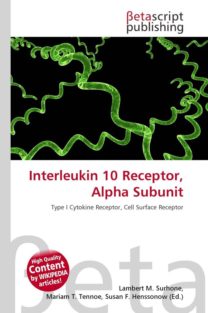 Interleukin 10 Receptor Alpha Subunit