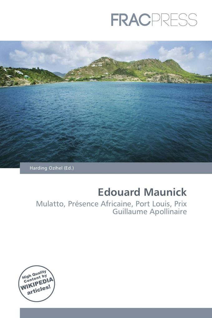 Edouard Maunick