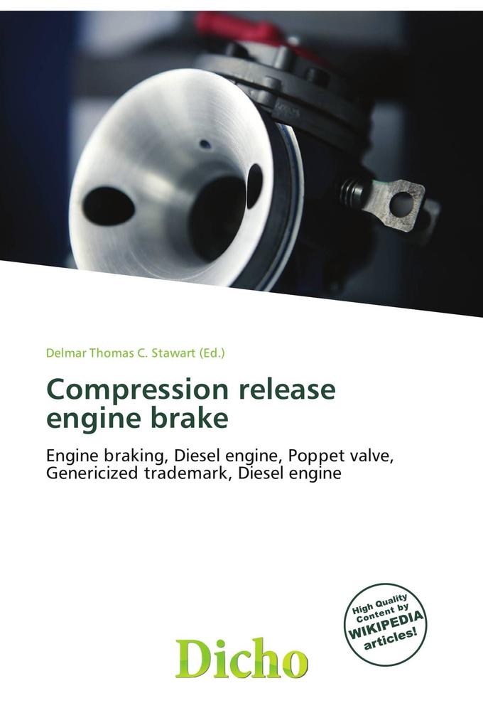 Compression release engine brake