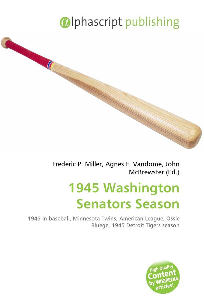 1945 Washington Senators Season