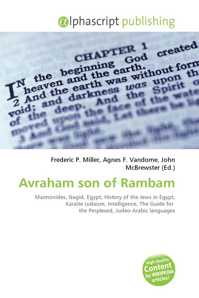 Avraham son of Rambam