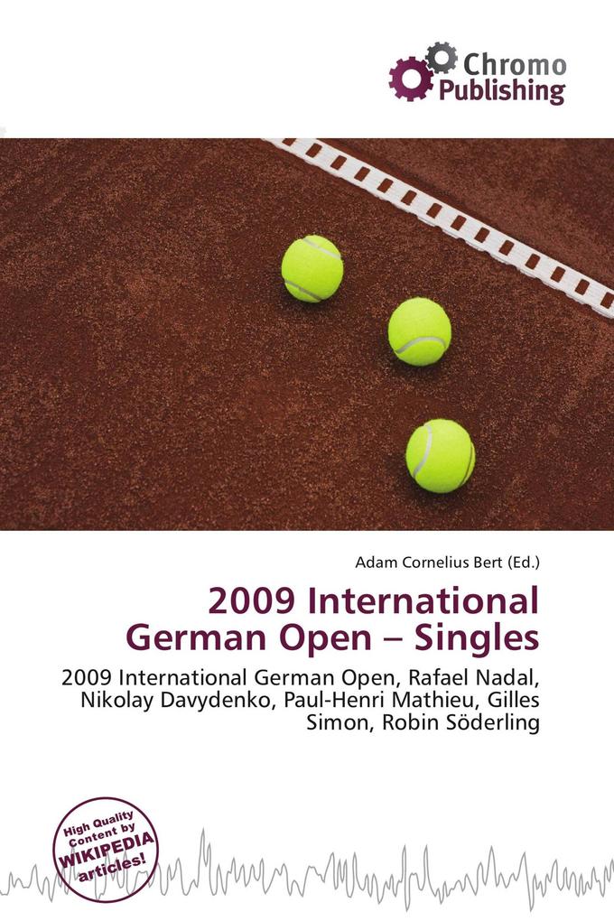 2009 International German Open - Singles