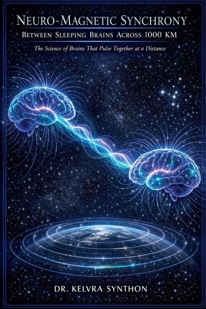 Neuro-Magnetic Synchrony Between Sleeping Brains Across 1000 Km