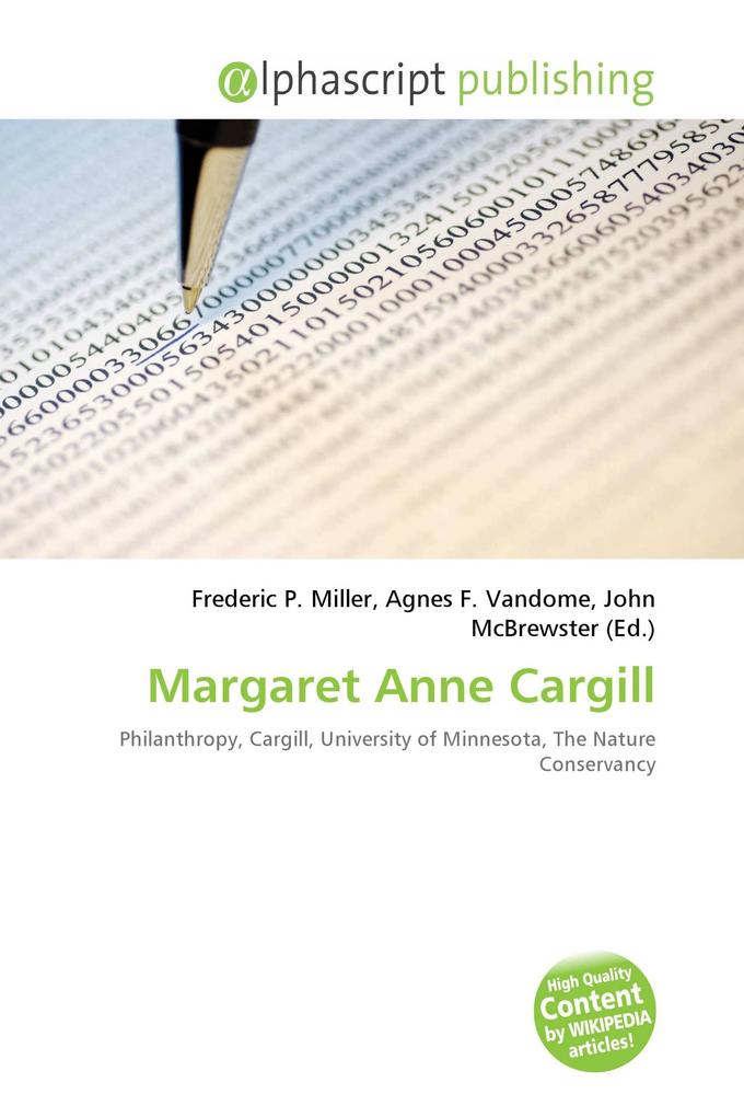 Margaret Anne Cargill