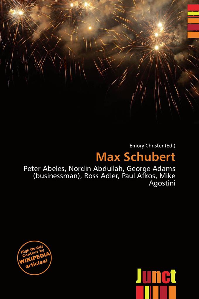 Max Schubert