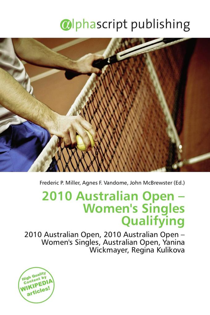 2010 Australian Open - Women's Singles Qualifying