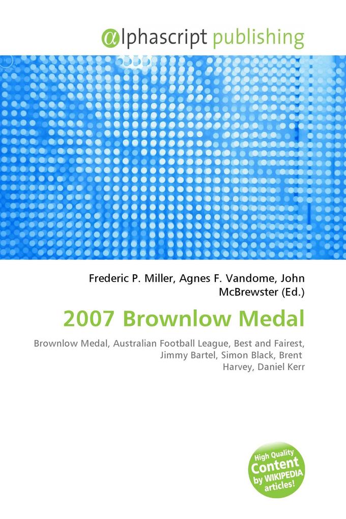 2007 Brownlow Medal