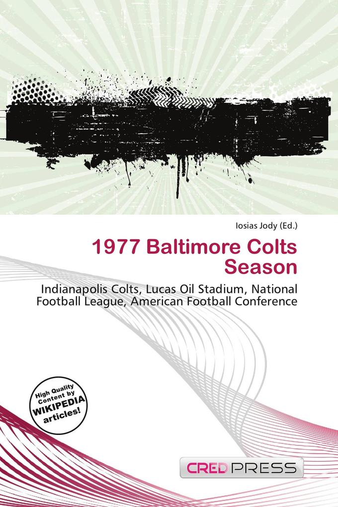 1977 Baltimore Colts Season