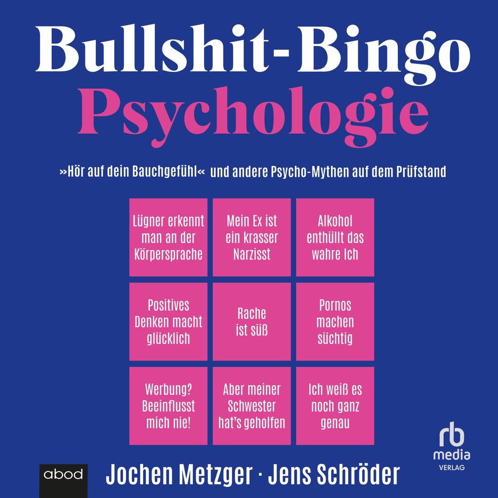 Bullshit-Bingo Psychologie