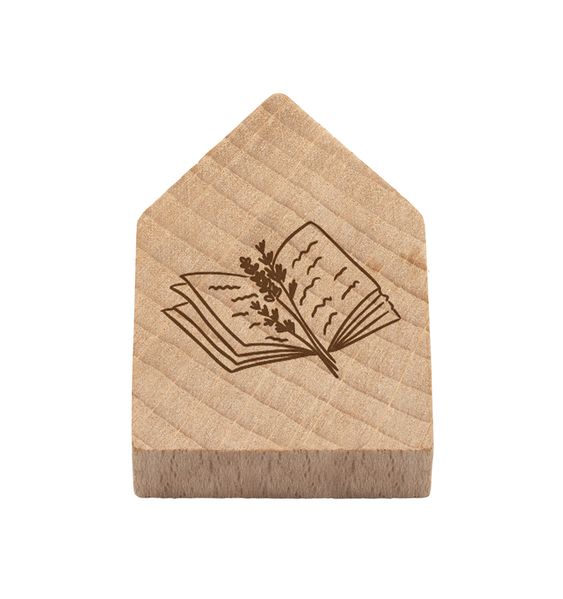 Magnetisches Holzhaus Buch