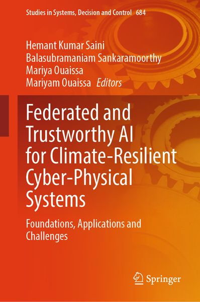Federated and Trustworthy AI for Climate-Resilient Cyber- Physical Systems