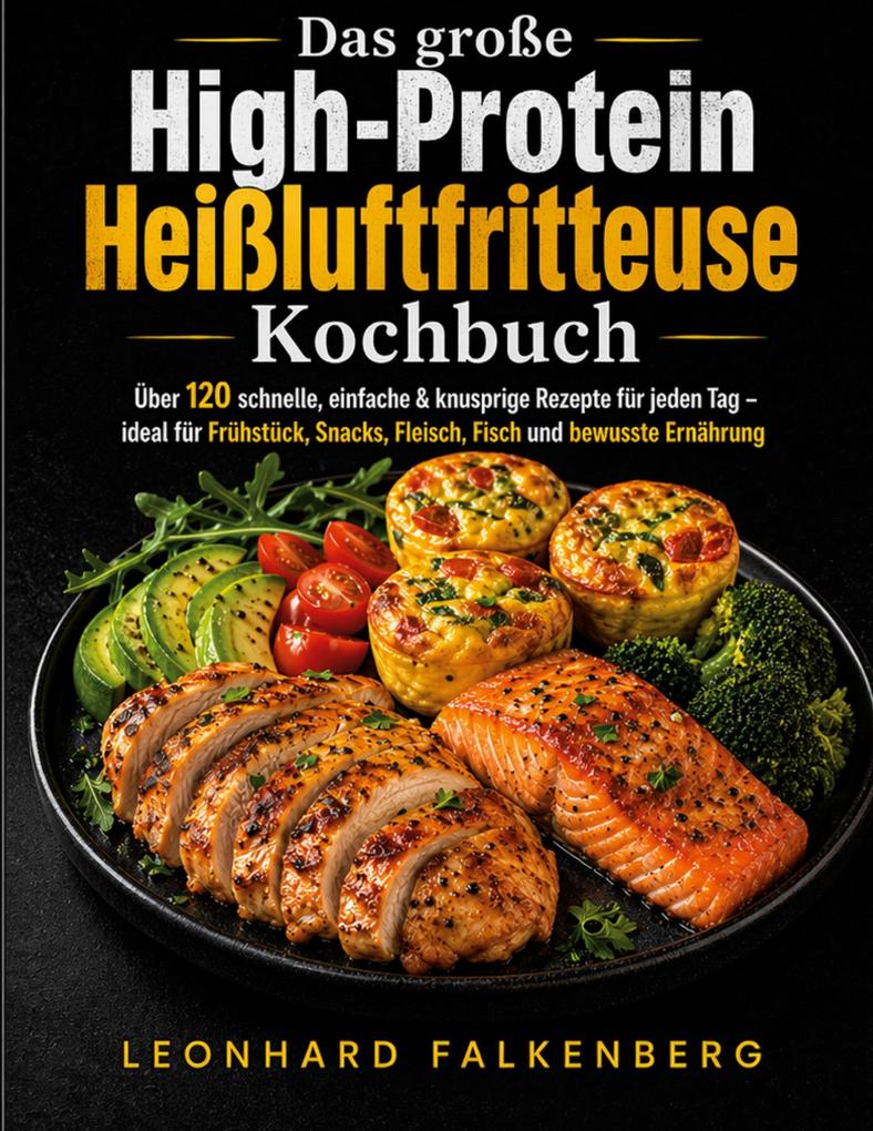 Das große High-Protein Heißluftfritteuse Kochbuch