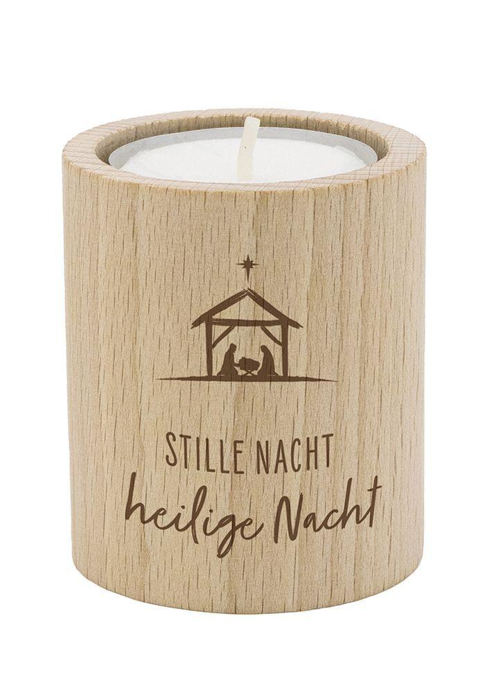 Stille Nacht Heilige Nacht - Teelichthalter