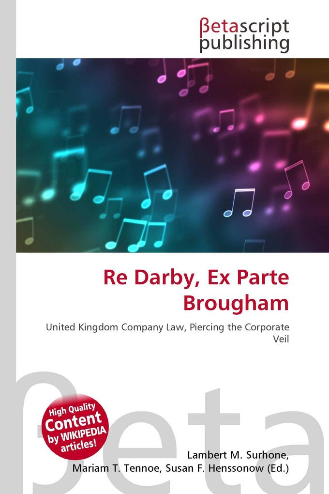 Re Darby Ex Parte Brougham