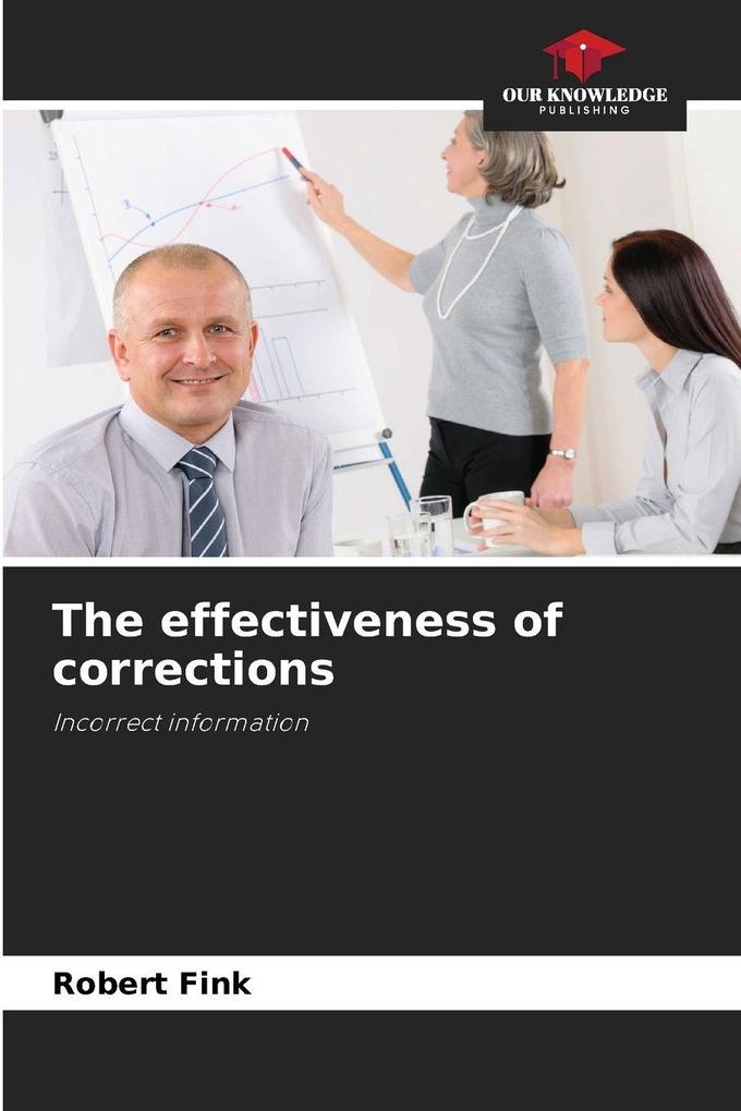 The effectiveness of corrections
