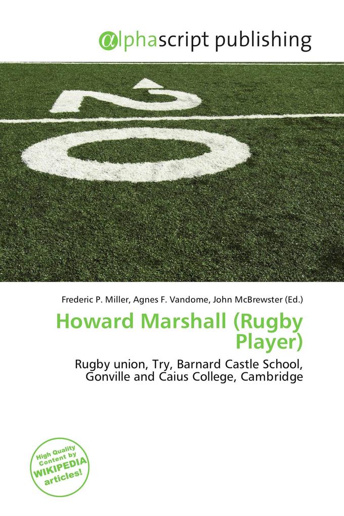 Howard Marshall (Rugby Player)