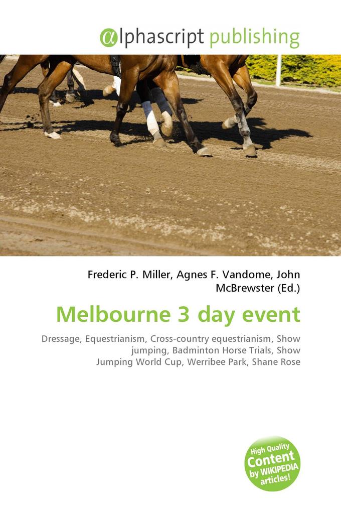 Melbourne 3 day event