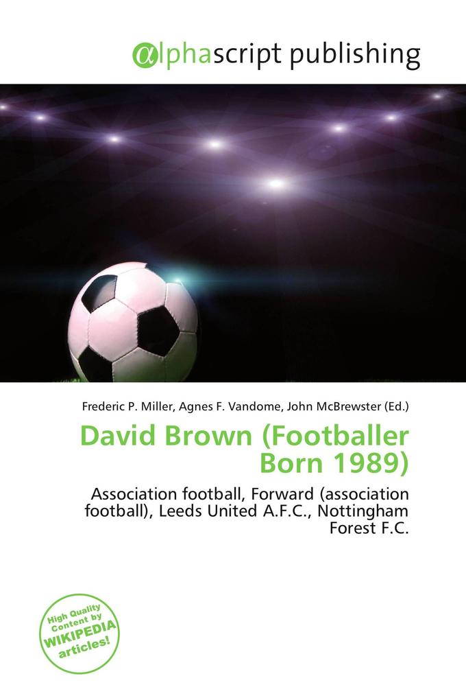 David Brown (Footballer Born 1989)