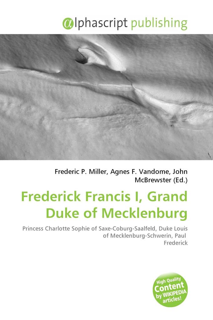 Frederick Francis I Grand Duke of Mecklenburg