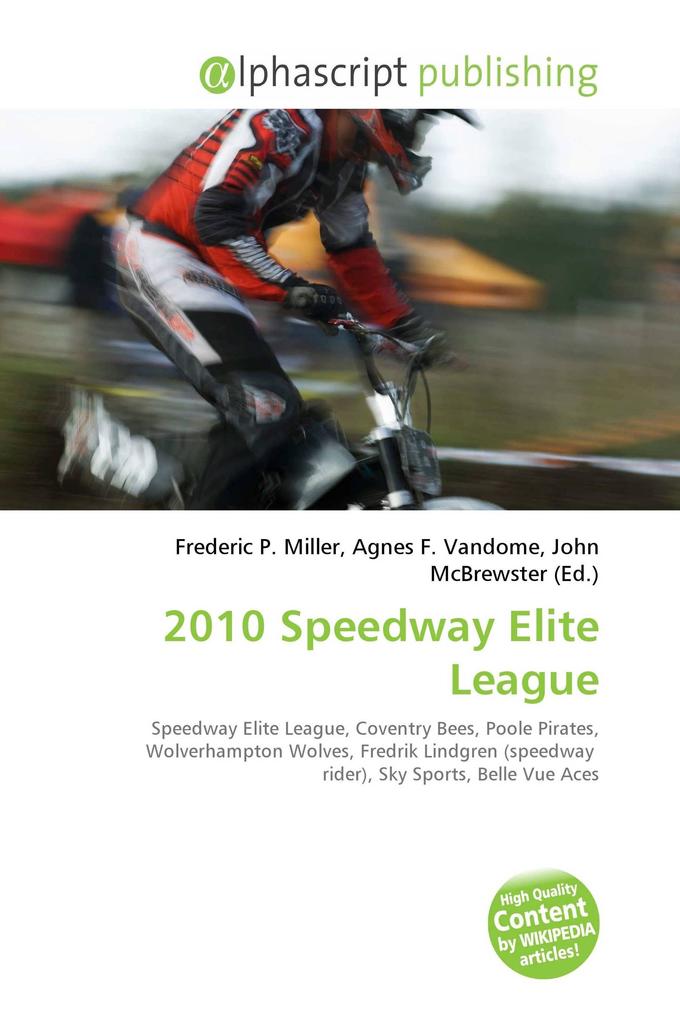 2010 Speedway Elite League