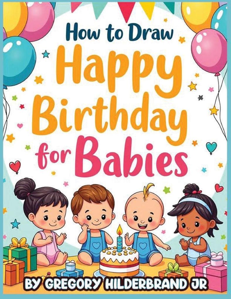 How to Draw Happy Birthday for Babies