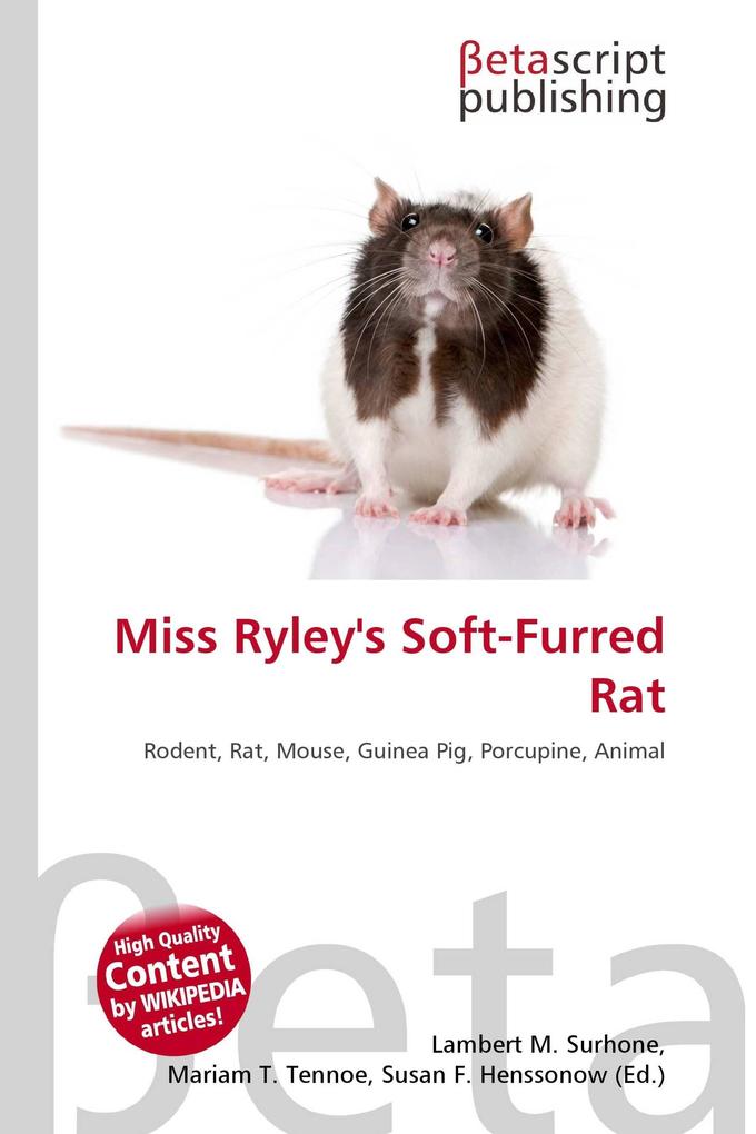 Miss Ryley's Soft-Furred Rat