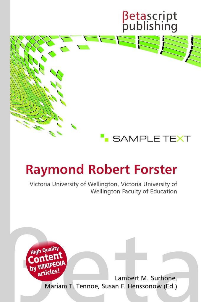 Raymond Robert Forster