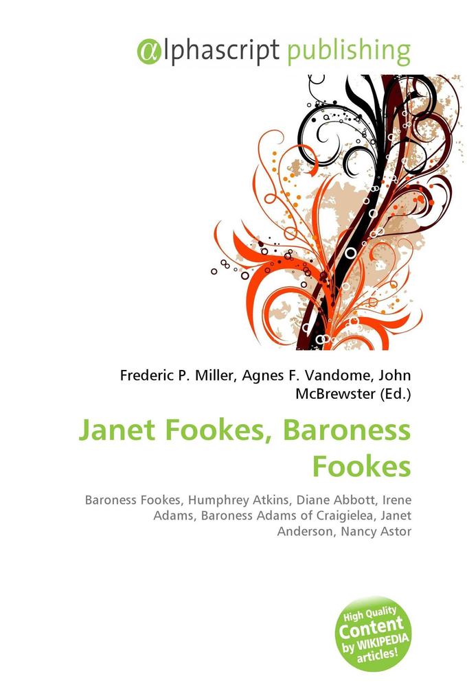 Janet Fookes Baroness Fookes