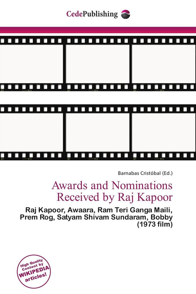 Awards and Nominations Received by Raj Kapoor