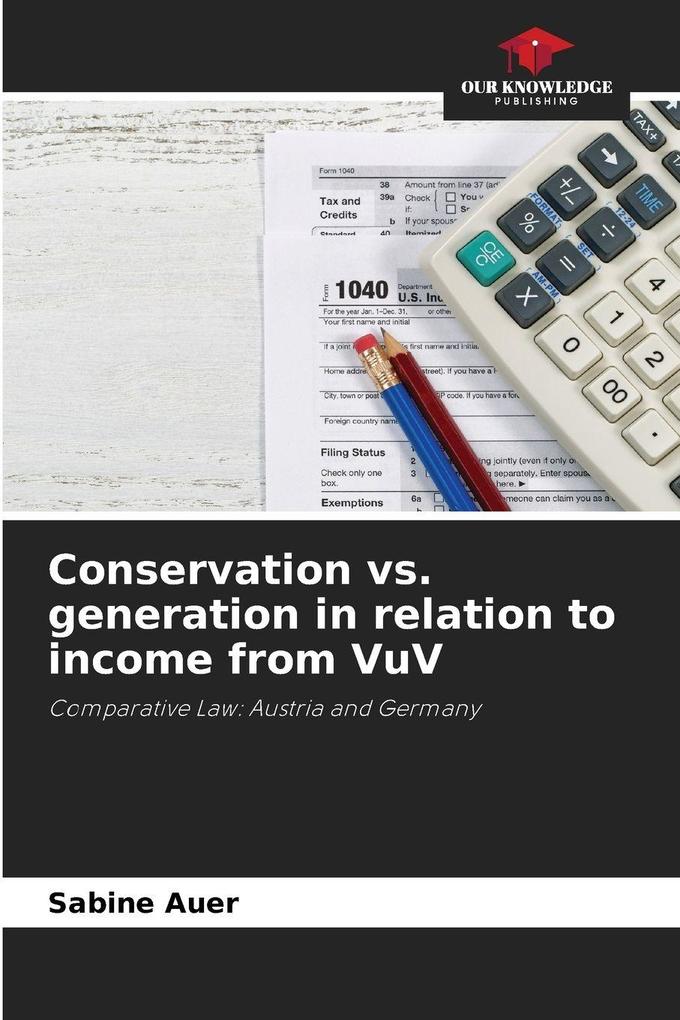 Conservation vs. generation in relation to income from VuV
