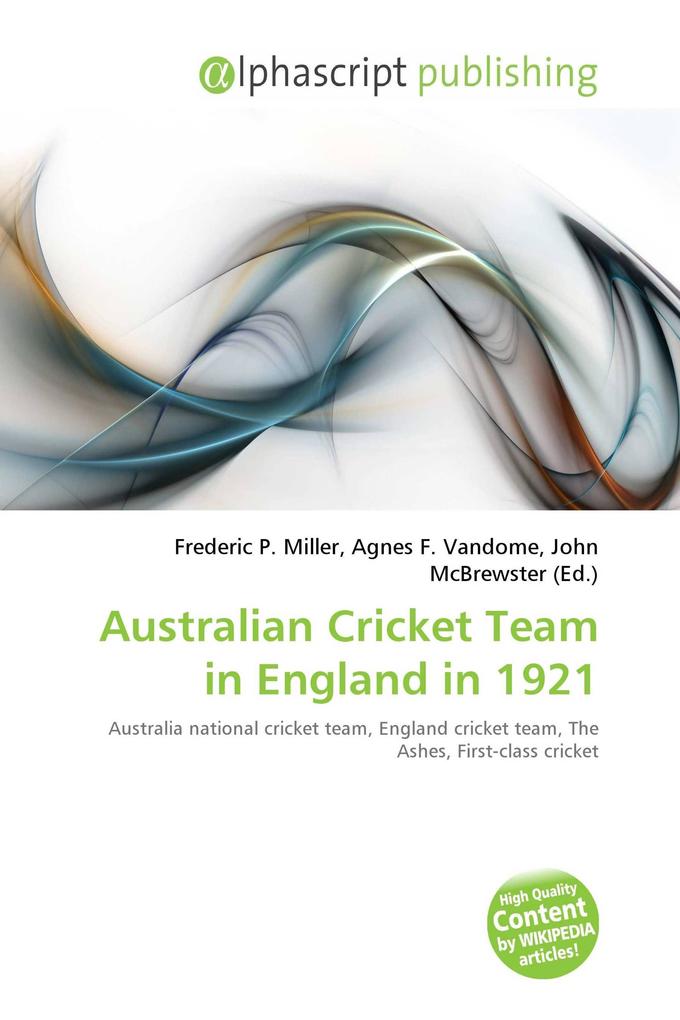 Australian Cricket Team in England in 1921