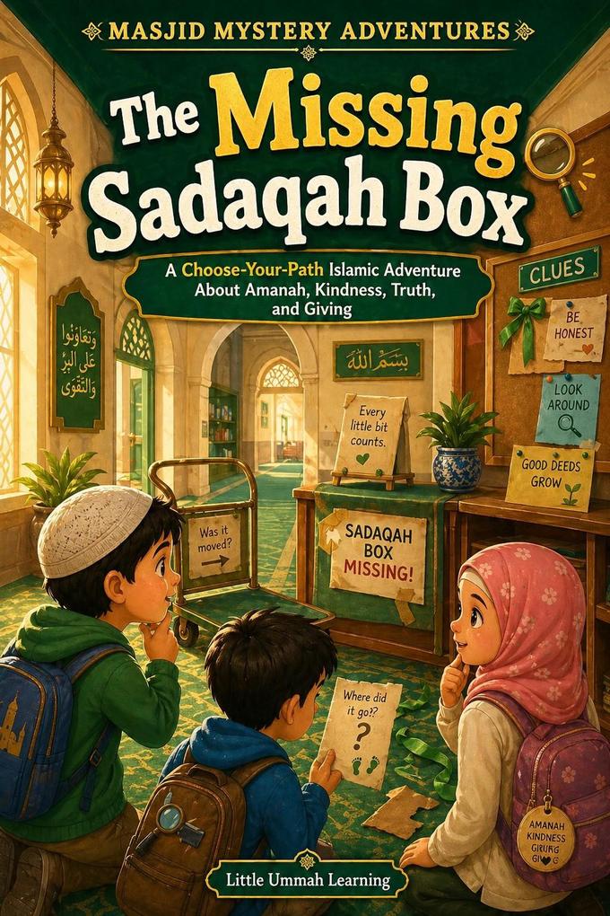 The Missing Sadaqah Box: A Choose-Your-Path Islamic Adventure About Amanah Kindness Truth and Giving