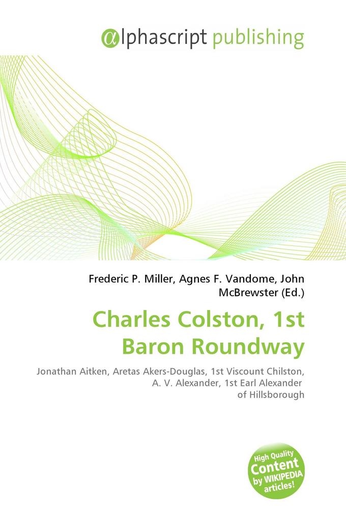 Charles Colston 1st Baron Roundway