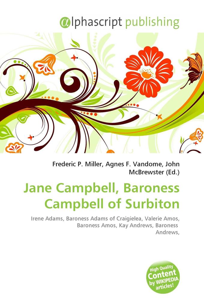 Jane Campbell Baroness Campbell of Surbiton