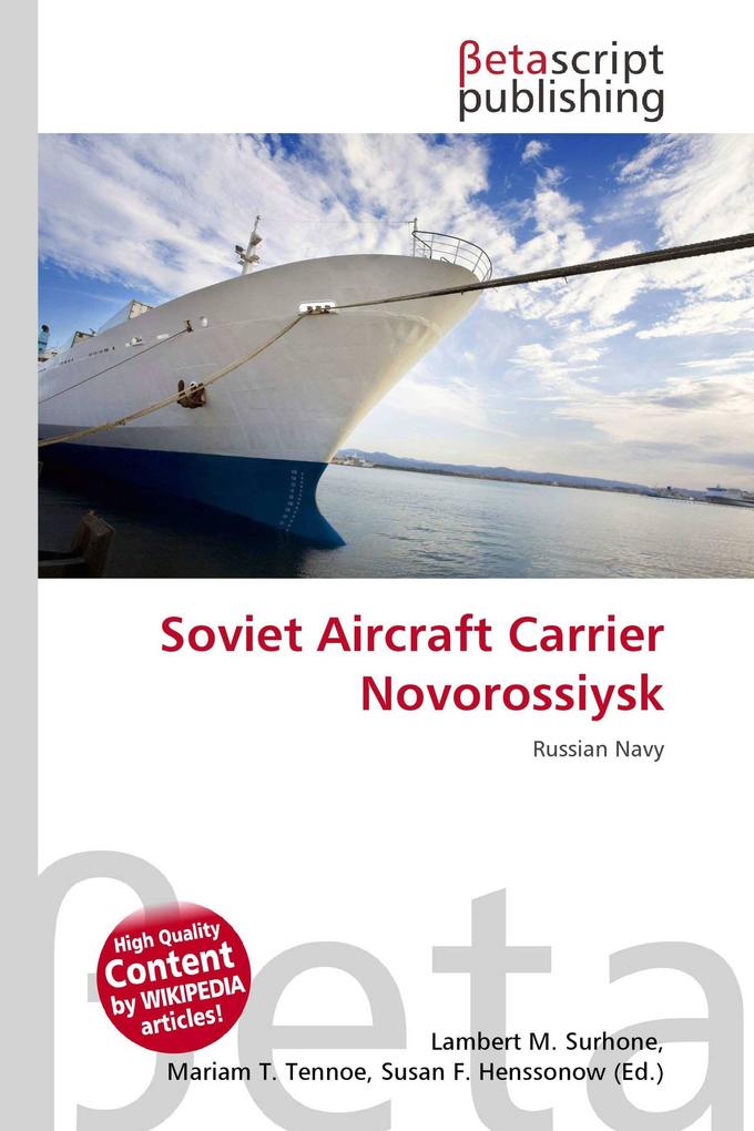 Soviet Aircraft Carrier Novorossiysk