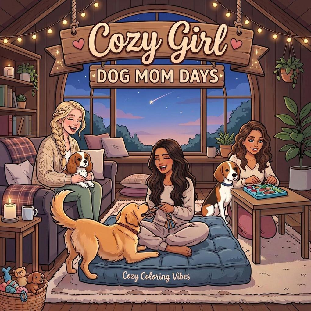 Cozy Girl Dog Mom Days