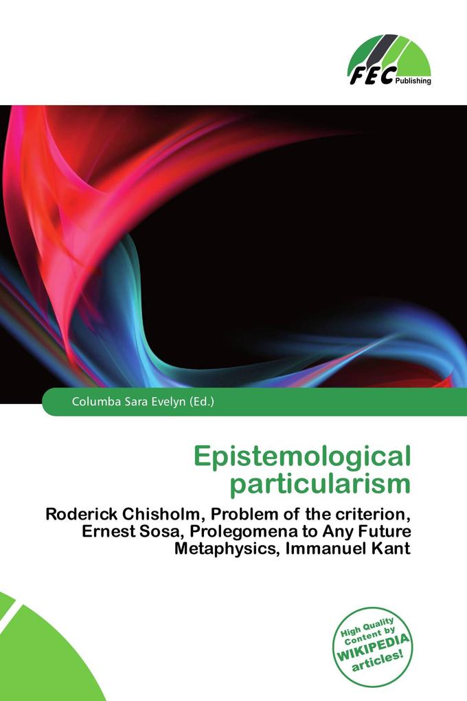 Epistemological particularism