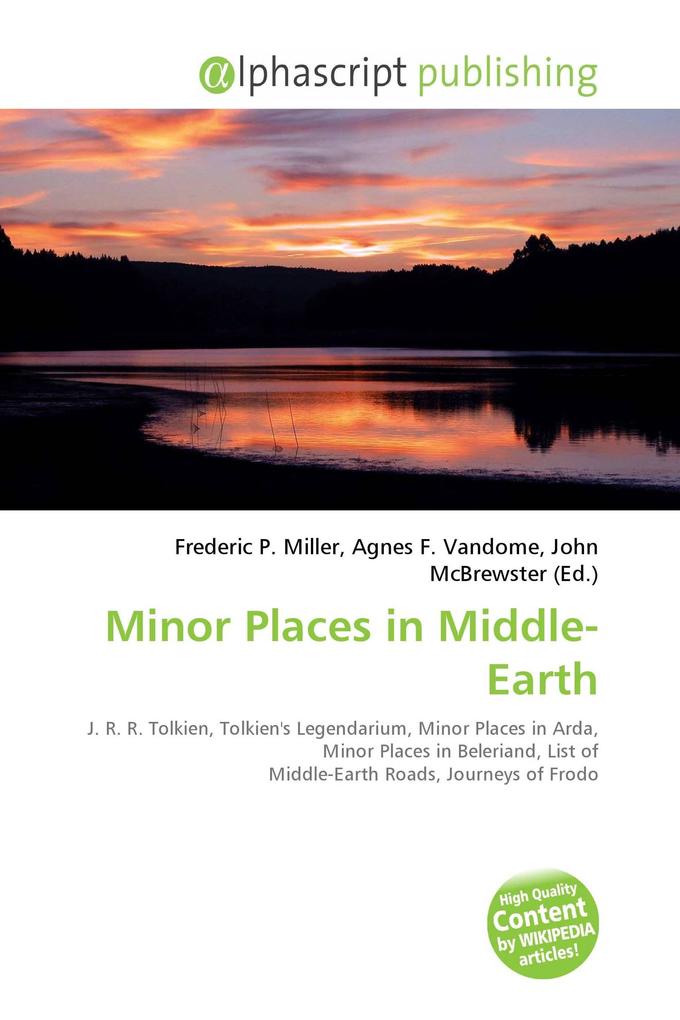 Minor Places in Middle-Earth