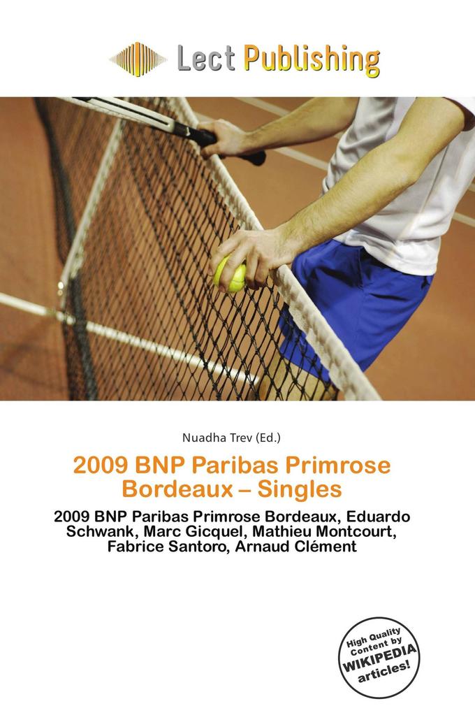 2009 BNP Paribas Primrose Bordeaux - Singles